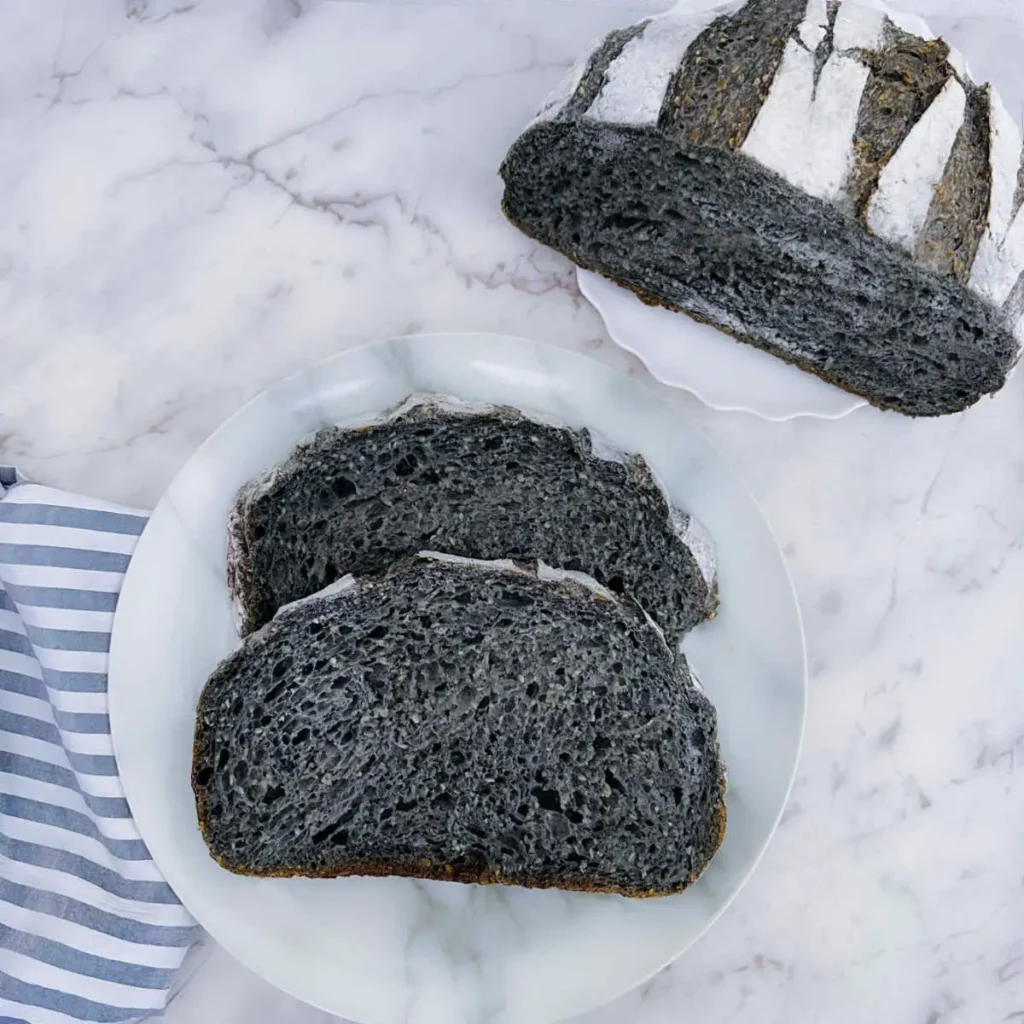 Charcoal bread